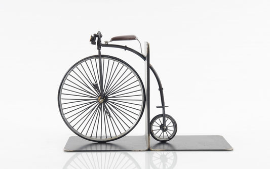 c1870 High Wheeler Bicycle Bookends By Homeroots | Sculptures | Modishstore