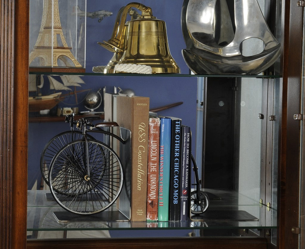 c1870 High Wheeler Bicycle Bookends By Homeroots | Sculptures | Modishstore - 5