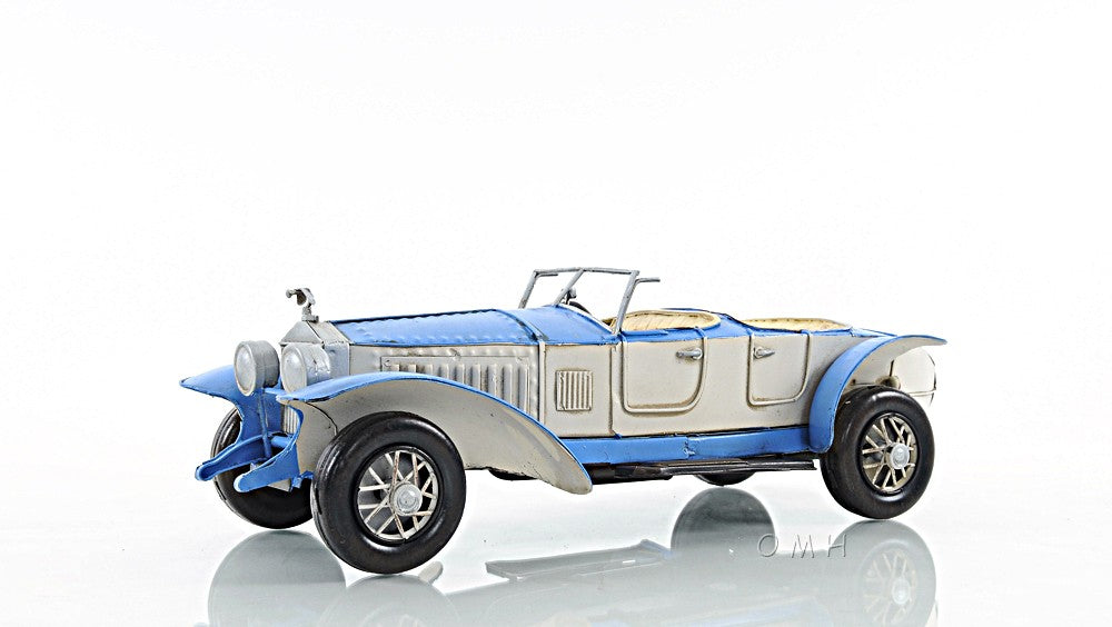 c1928 Sports Rolls Royce Phantom Car Model Sculpture By Homeroots | Sculptures | Modishstore - 2