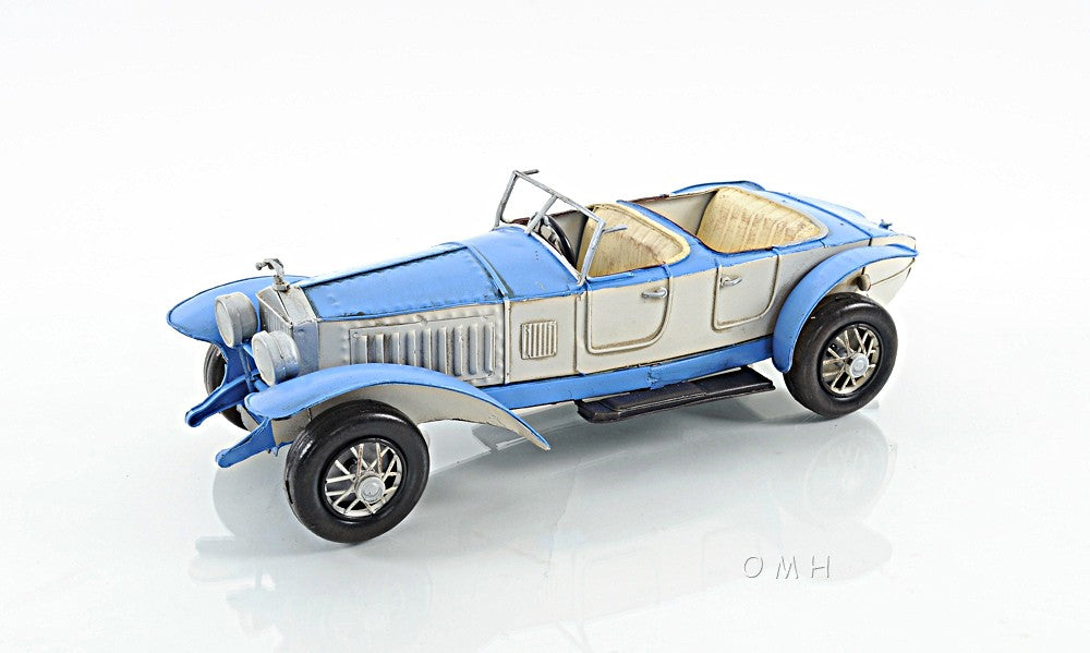 c1928 Sports Rolls Royce Phantom Car Model Sculpture By Homeroots | Sculptures | Modishstore - 3