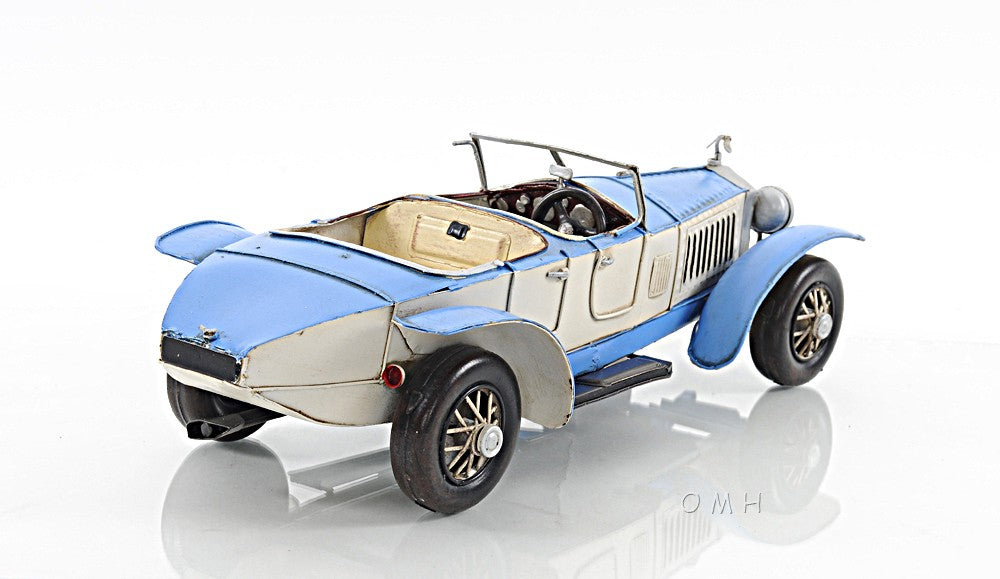 c1928 Sports Rolls Royce Phantom Car Model Sculpture By Homeroots | Sculptures | Modishstore - 4