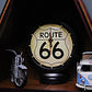 Route 66 Clock By Homeroots | Sculptures | Modishstore - 4