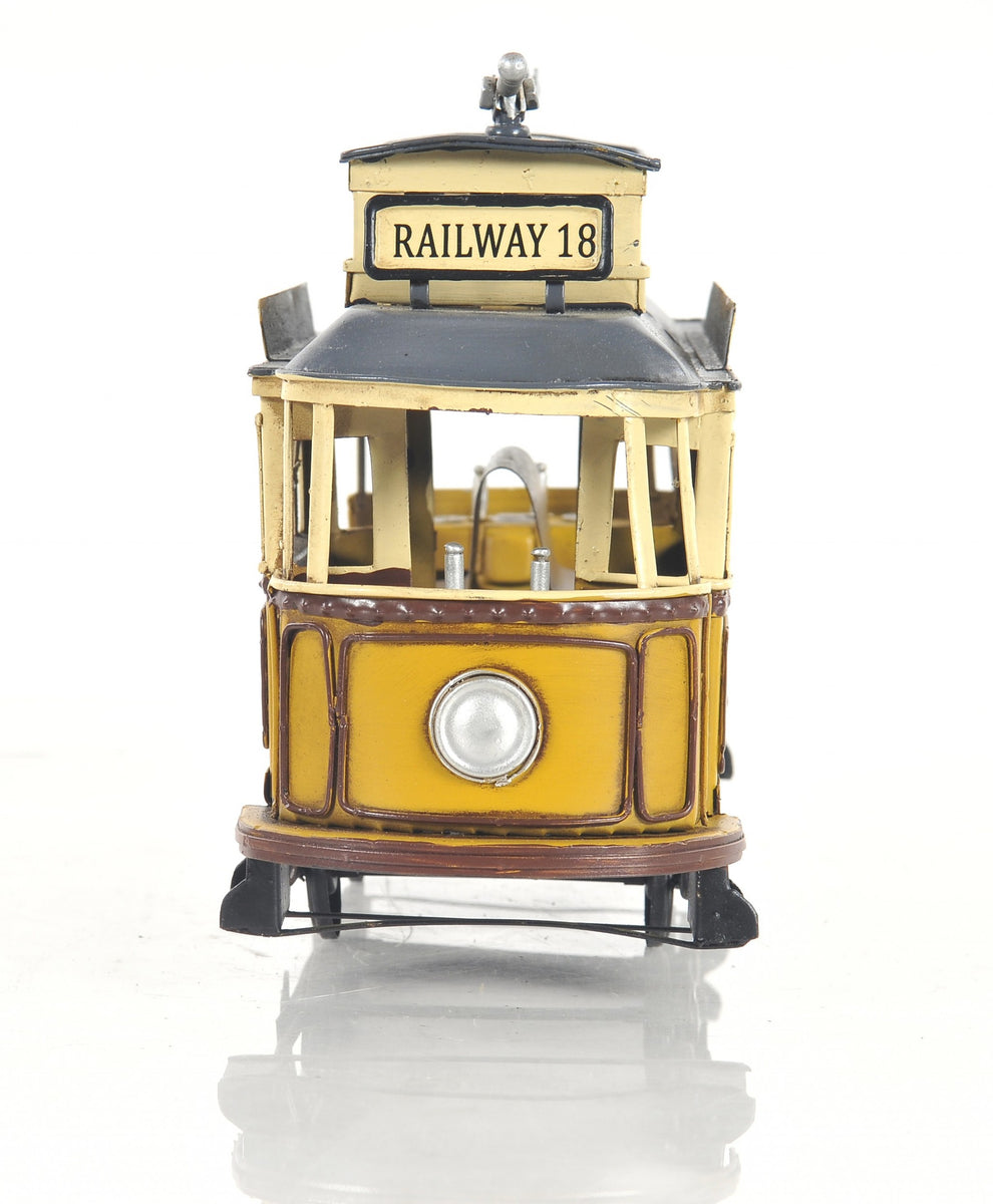 Railway Cable Car Sculpture By Homeroots | Sculptures | Modishstore - 3