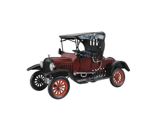 c1924 Red Ford Model T Car Sculpture By Homeroots | Sculptures | Modishstore