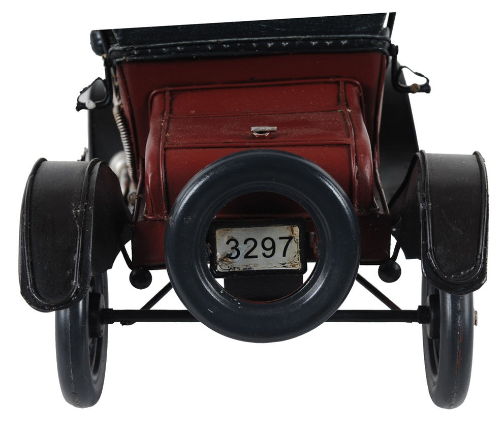 c1924 Red Ford Model T Car Sculpture By Homeroots | Sculptures | Modishstore - 5