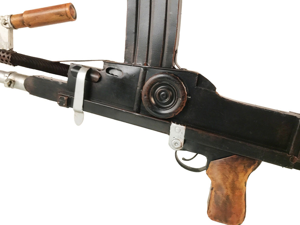 c1926 ZB-26 Czech Light Machine Gun Sculpture By Homeroots | Sculptures | Modishstore - 8