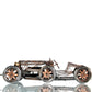 c1924 Bugatti Bronze and Silver Open Frame Racecar Sculpture By Homeroots | Sculptures | Modishstore