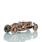 c1924 Bugatti Bronze and Silver Open Frame Racecar Sculpture By Homeroots | Sculptures | Modishstore - 3