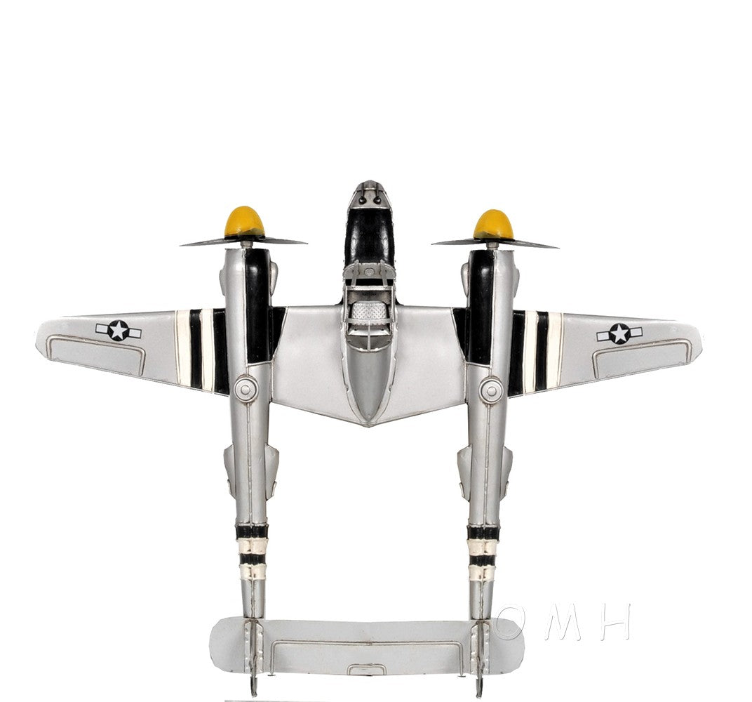 c1941 Lockheed P-38 Lightning Fighter Sculpture By Homeroots | Sculptures | Modishstore