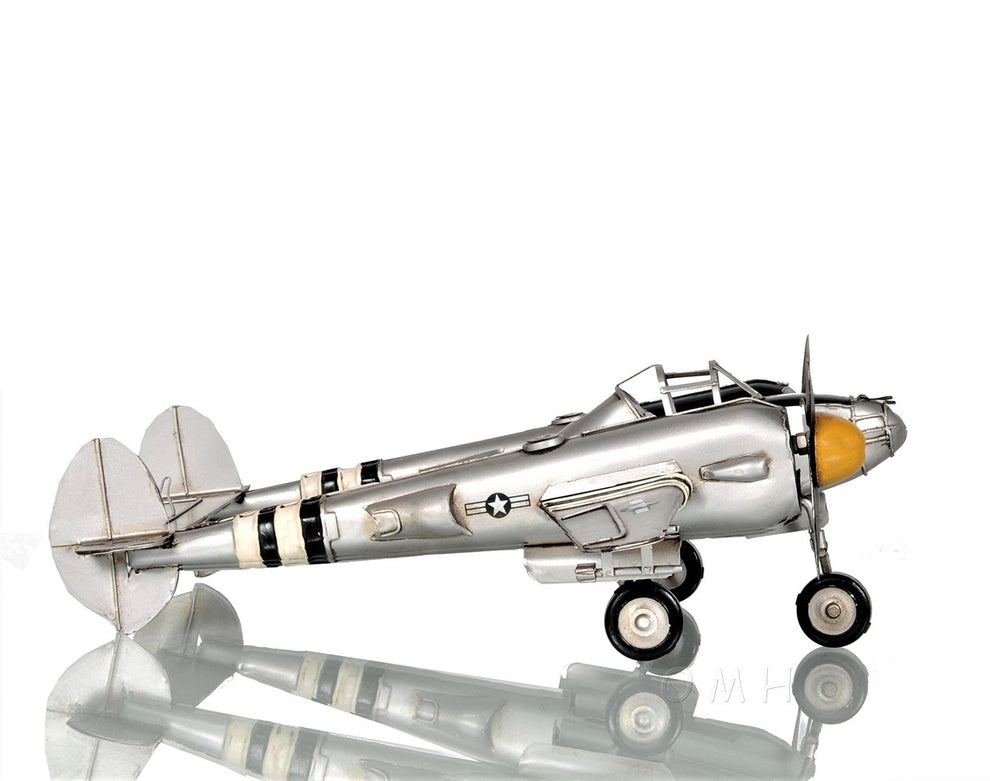 c1941 Lockheed P-38 Lightning Fighter Sculpture By Homeroots | Sculptures | Modishstore - 4