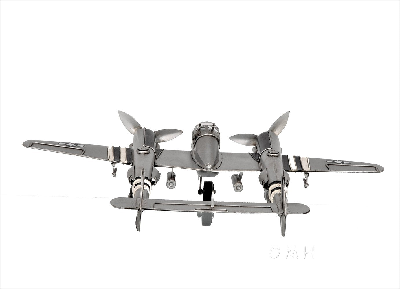 c1941 Lockheed P-38 Lightning Fighter Sculpture By Homeroots | Sculptures | Modishstore - 6
