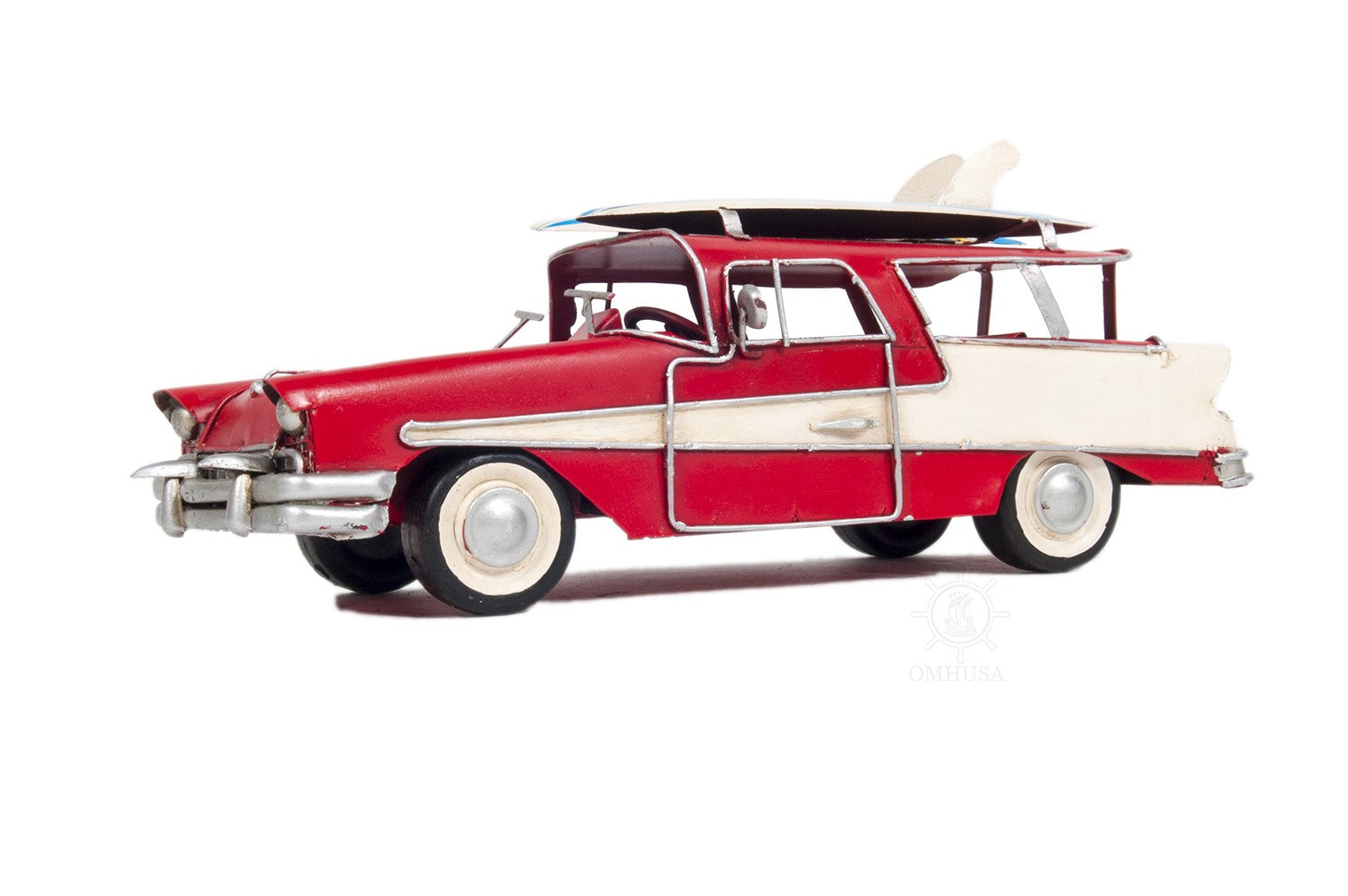 c1957 Blue Ford Country Squire Station Wagon Sculpture By Homeroots | Sculptures | Modishstore - 10