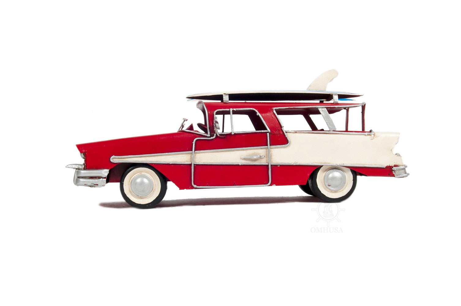 c1957 Blue Ford Country Squire Station Wagon Sculpture By Homeroots | Sculptures | Modishstore - 11