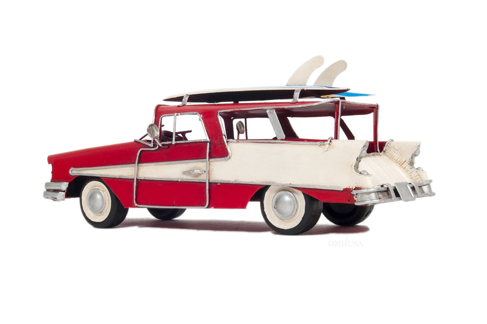 c1957 Blue Ford Country Squire Station Wagon Sculpture By Homeroots | Sculptures | Modishstore - 13