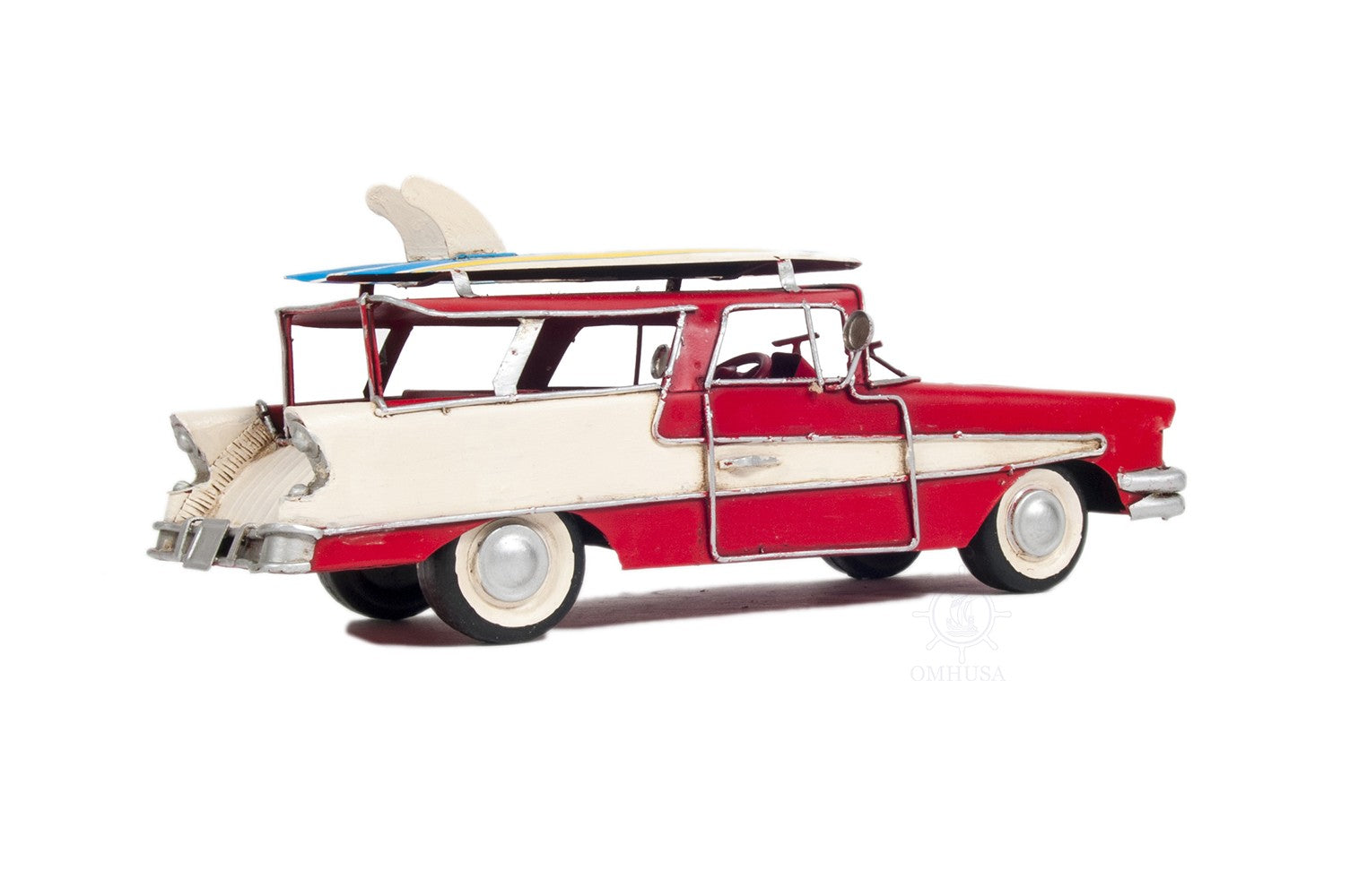 c1957 Blue Ford Country Squire Station Wagon Sculpture By Homeroots | Sculptures | Modishstore - 14