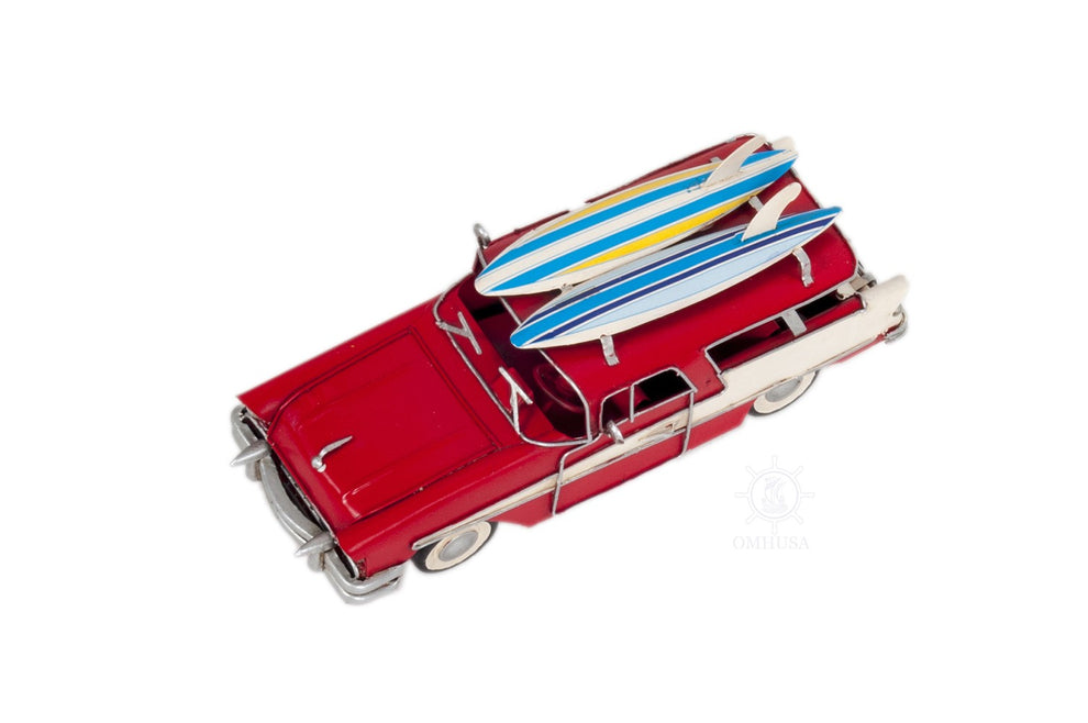 c1957 Blue Ford Country Squire Station Wagon Sculpture By Homeroots | Sculptures | Modishstore - 15