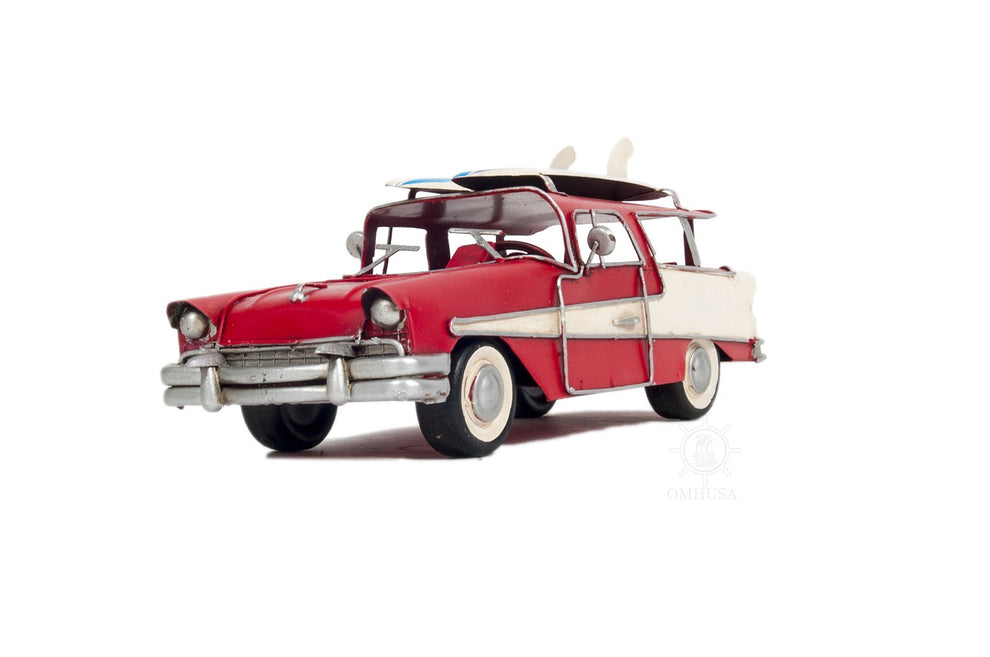 c1957 Blue Ford Country Squire Station Wagon Sculpture By Homeroots | Sculptures | Modishstore - 16