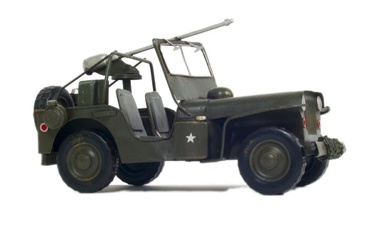 c1941 Green Willys MB Overland Jeep By Homeroots | Sculptures | Modishstore