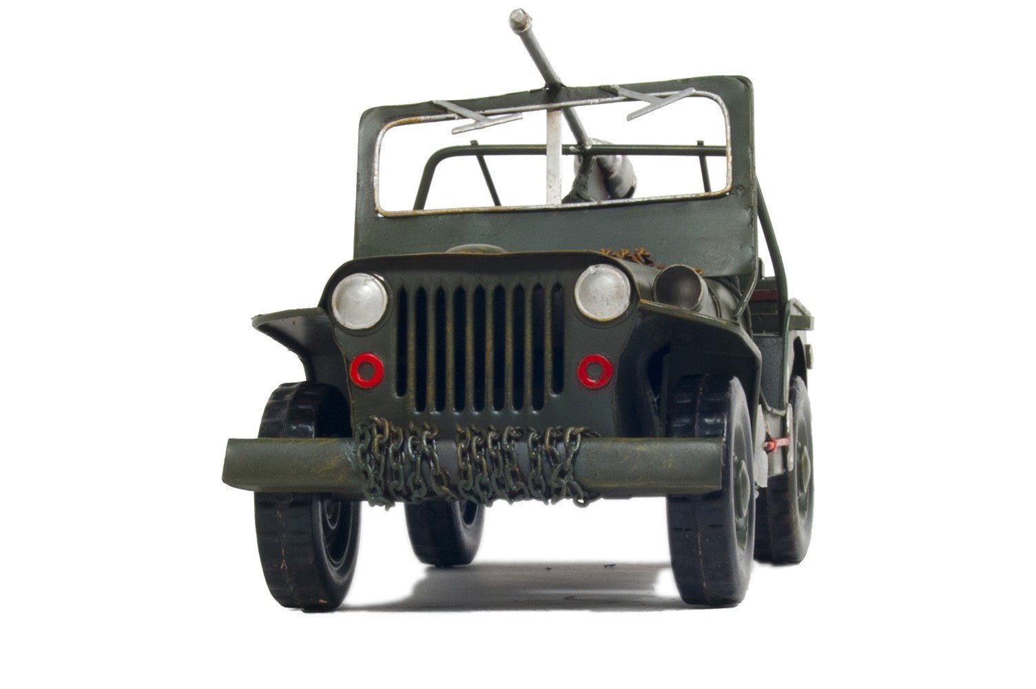c1941 Green Willys MB Overland Jeep By Homeroots | Sculptures | Modishstore - 2