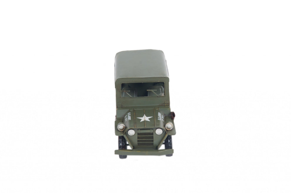 Willys Quad Overland Jeep Sculpture By Homeroots | Sculptures | Modishstore - 3