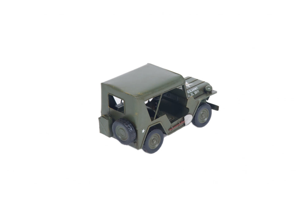 Willys Quad Overland Jeep Sculpture By Homeroots | Sculptures | Modishstore - 6