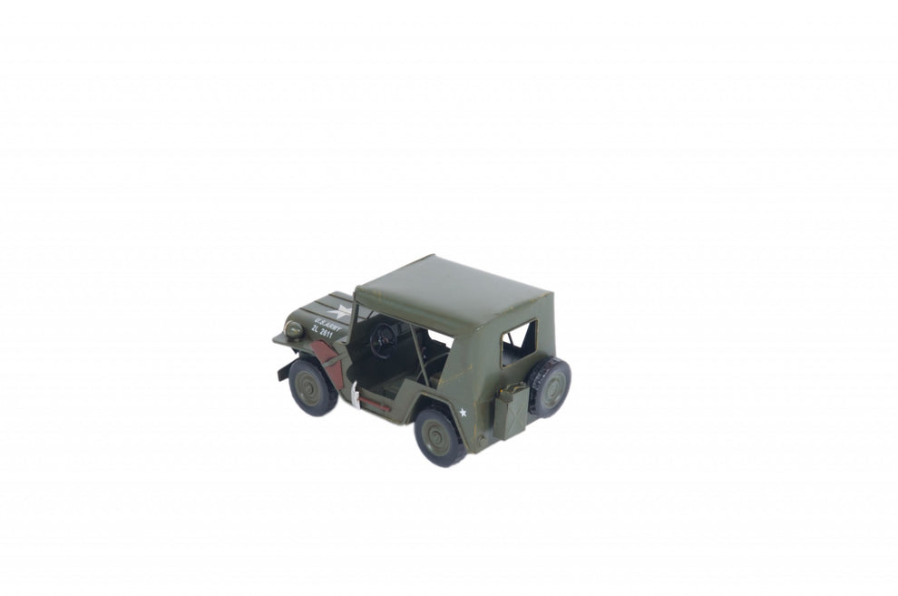 Willys Quad Overland Jeep Sculpture By Homeroots | Sculptures | Modishstore - 8