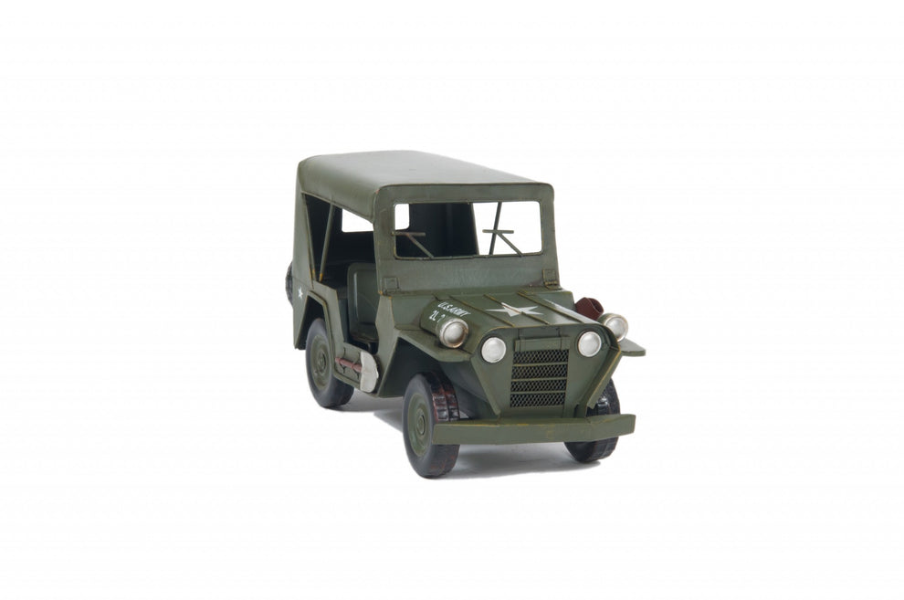 Willys Quad Overland Jeep Sculpture By Homeroots | Sculptures | Modishstore - 9