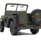c1945 Willys CJ-2A Overland Jeep Sculpture By Homeroots | Sculptures | Modishstore - 8