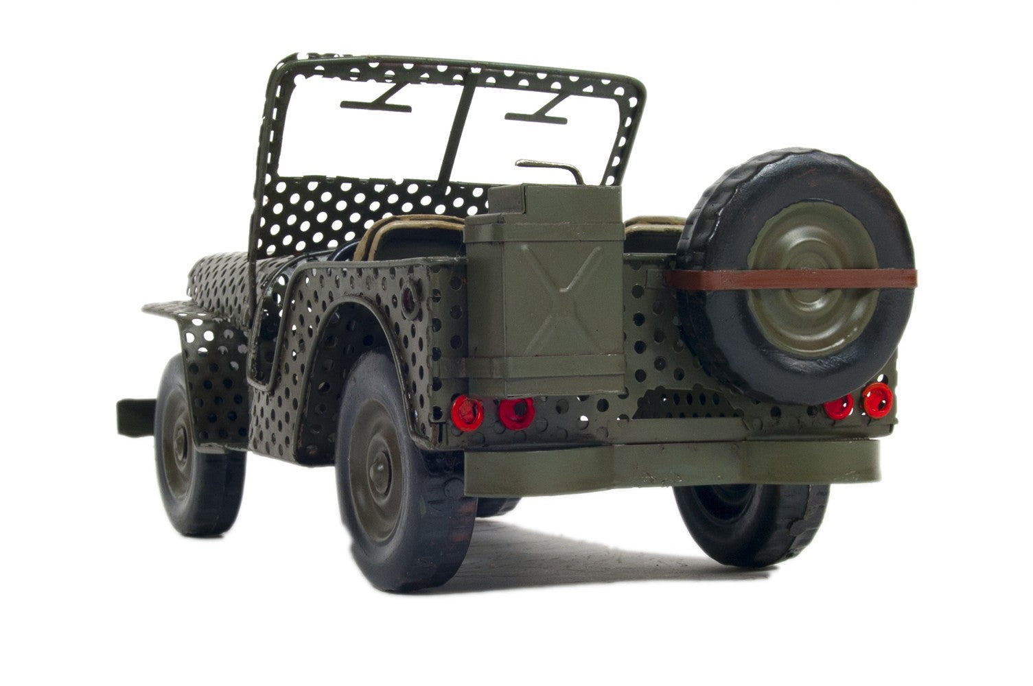 c1945 Willys CJ-2A Overland Jeep Sculpture By Homeroots | Sculptures | Modishstore - 8