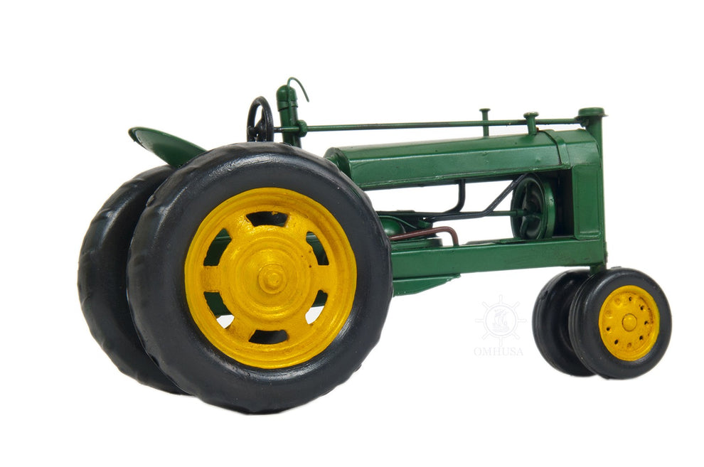 c1935 John Deere Model B Tractor Sculpture By Homeroots | Sculptures | Modishstore - 3