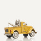 c1926 Pennzoil Tow Truck Yellow Model Sculpture By Homeroots | Sculptures | Modishstore - 4