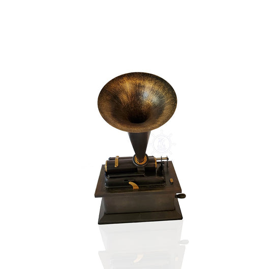 c1901 Edison Standard Phonograph Replica Sculpture By Homeroots | Sculptures | Modishstore