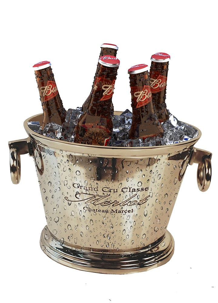 Grand Cru Classe Wine Cooler By Homeroots | Sculptures | Modishstore - 7