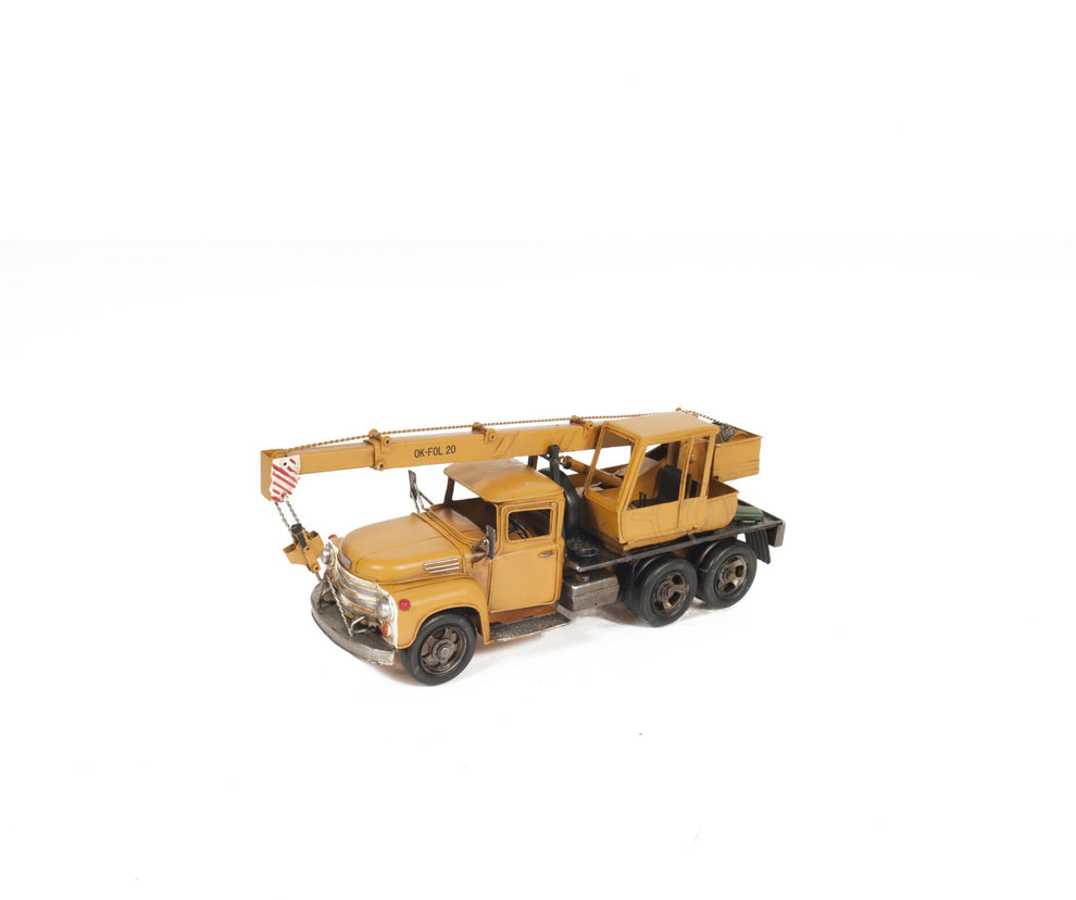 Crane Truck Sculpture By Homeroots | Sculptures | Modishstore - 3
