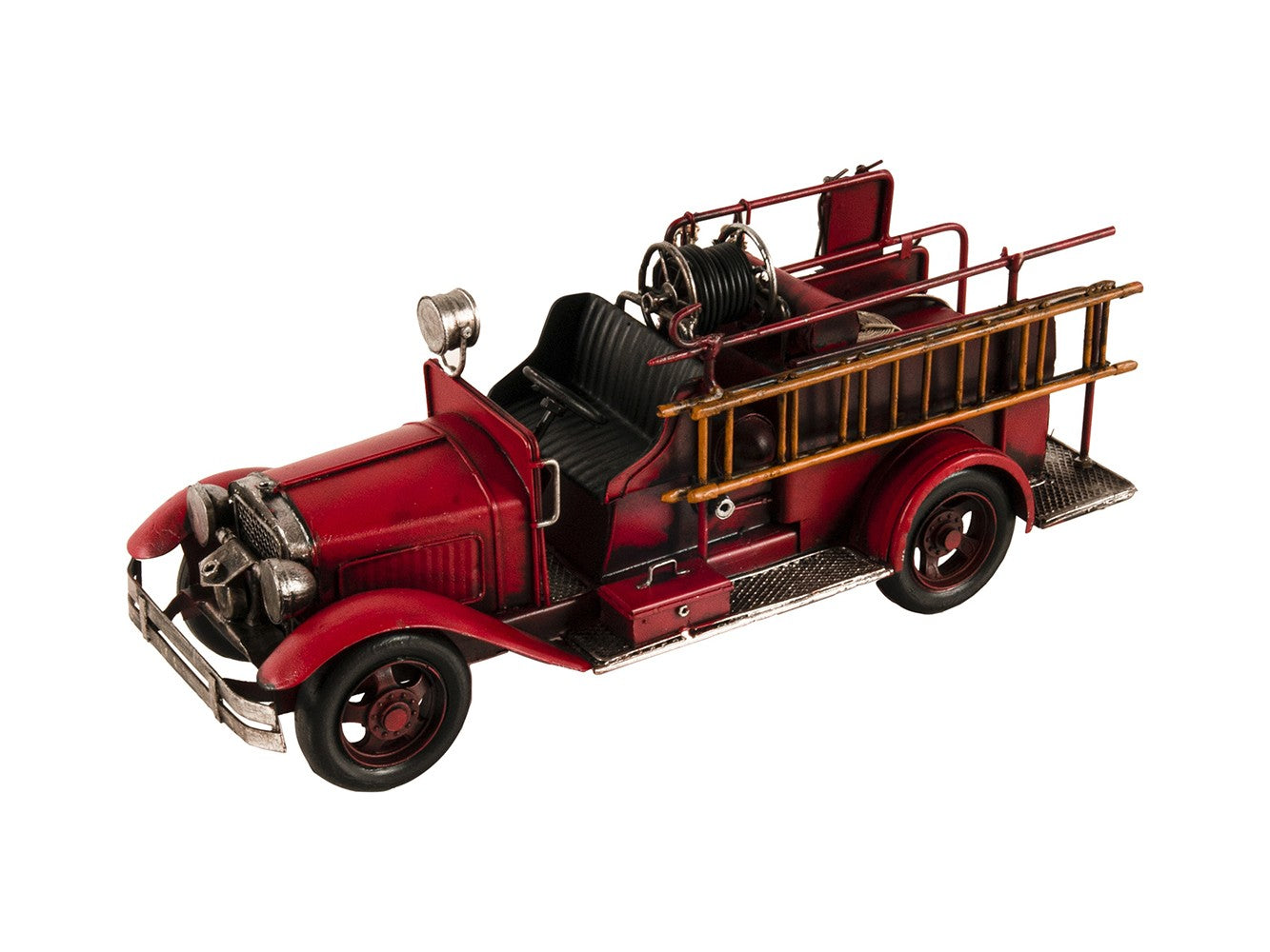 1910's Fire Engine Truck By Homeroots | Sculptures | Modishstore - 4