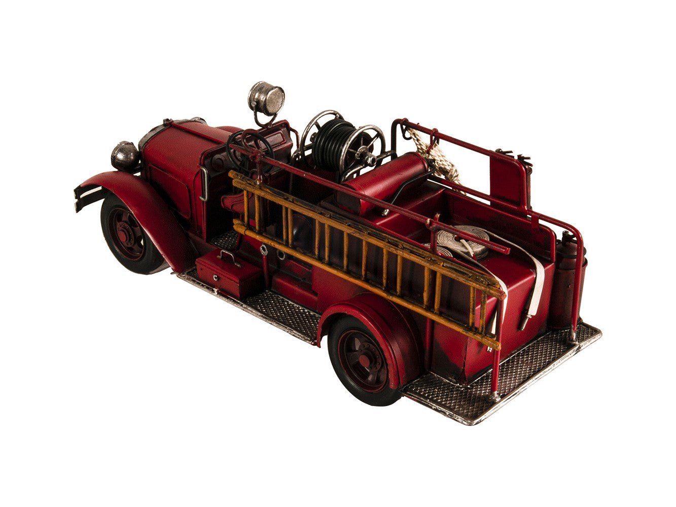 1910's Fire Engine Truck By Homeroots | Sculptures | Modishstore - 6