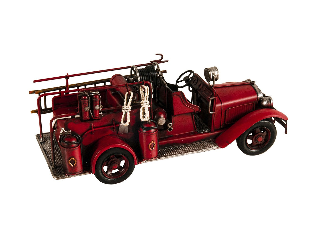 1910's Fire Engine Truck By Homeroots | Sculptures | Modishstore - 8