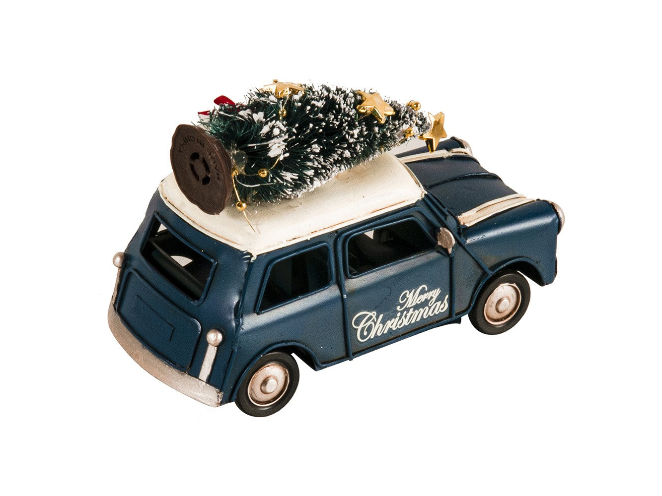 c19060s Mini Cooper Christmas Sculpture By Homeroots | Sculptures | Modishstore - 4