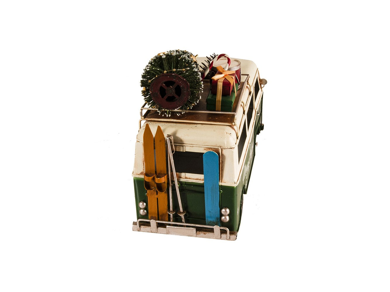 c1960s Volkswagen Christmas Bus Sculpture By Homeroots | Sculptures | Modishstore - 7