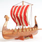 Drakkar Viking Large Ship Model By Homeroots | Sculptures | Modishstore - 5