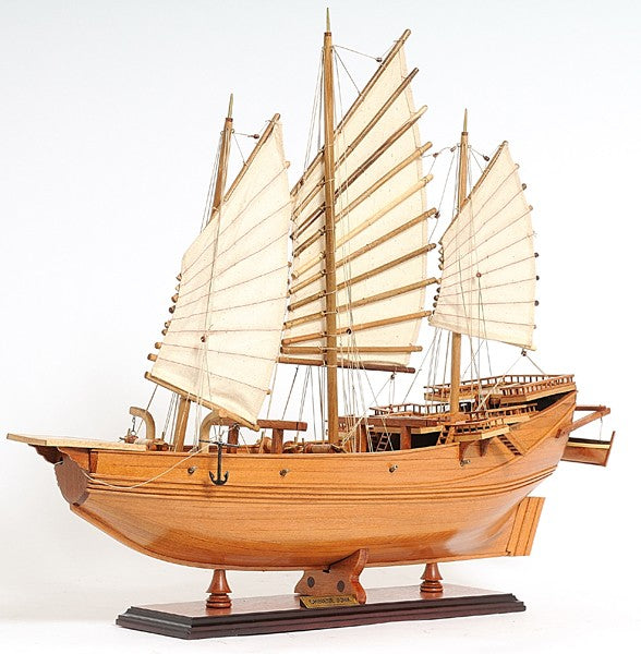 Chinese Junk Ship Model By Homeroots | Sculptures | Modishstore - 2