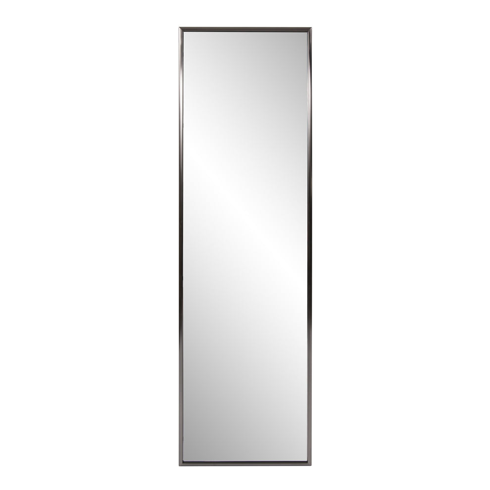 Antiqued Brushed Brass Rectangular Full Length Wall Mirror By Homeroots | Mirrors | Modishstore - 8