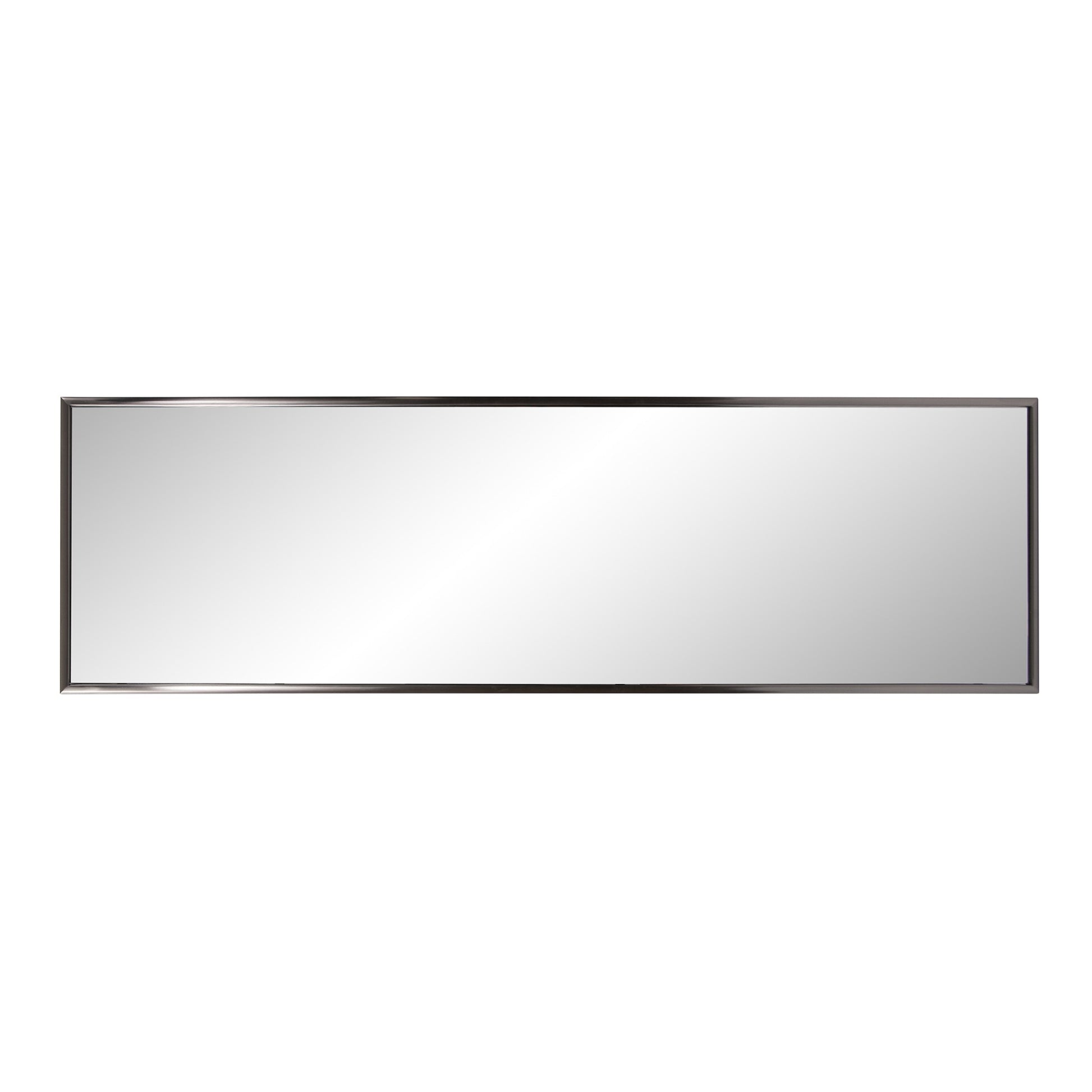 Antiqued Brushed Brass Rectangular Full Length Wall Mirror By Homeroots | Mirrors | Modishstore - 10