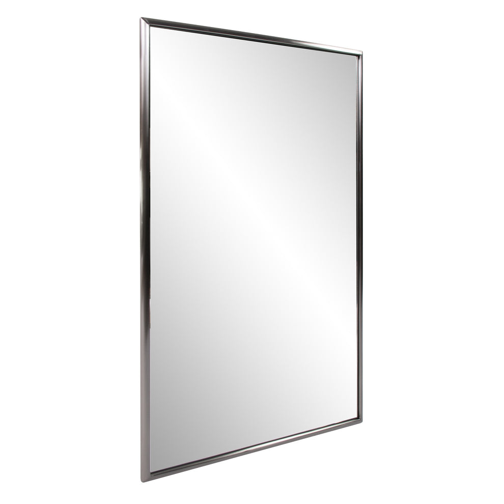 Antiqued Brushed Brass Rectangular Wall Mirror By Homeroots | Mirrors | Modishstore - 7
