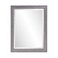 Warm Gray Faux Wood Rectangle Mirror By Homeroots | Mirrors | Modishstore