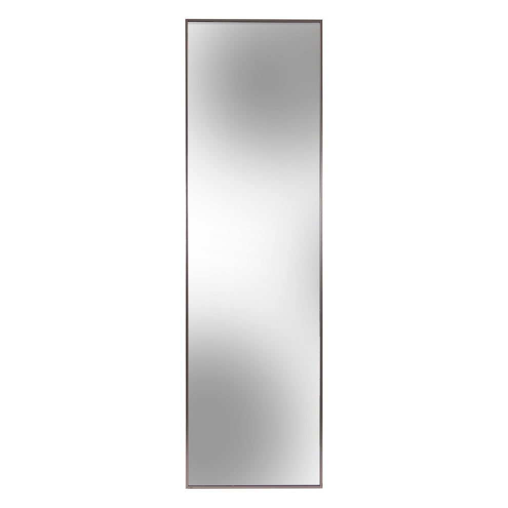 Sleek Brushed Brass Rectangular Full Length Standing Mirror By Homeroots | Mirrors | Modishstore - 3