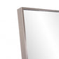 Sleek Brushed Brass Rectangular Full Length Standing Mirror By Homeroots | Mirrors | Modishstore - 5