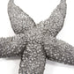 19" Silver Pewter Textured Starfish Wall Art By Homeroots | Wall Decor | Modishstore - 4