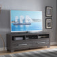 Stunning Modern Grey TV Console Cabinet By Homeroots | TV Stands | Modishstore