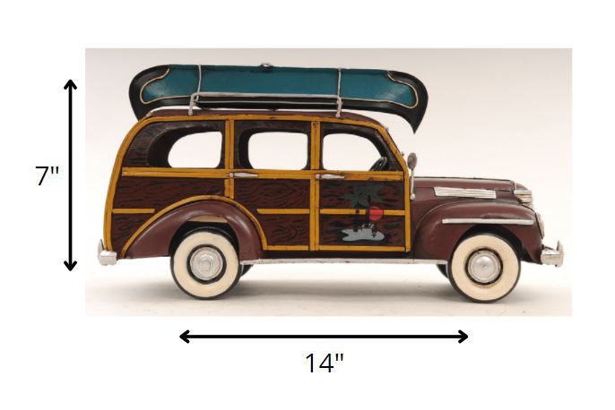 c1947 Chevrolet Suburban Sculpture By Homeroots | Sculptures | Modishstore - 9